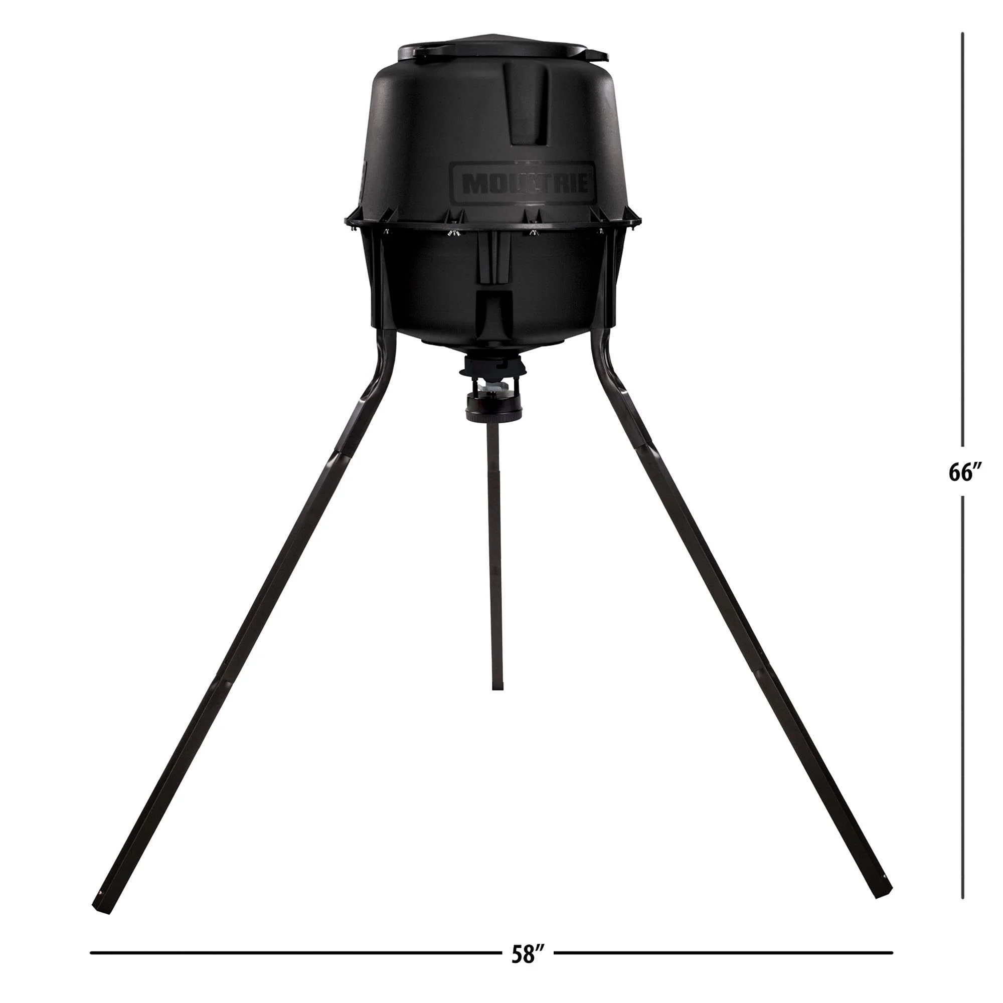Moultrie 30-Gallon Deer Feeder Tripod with Quick-Lock & Digital Timer