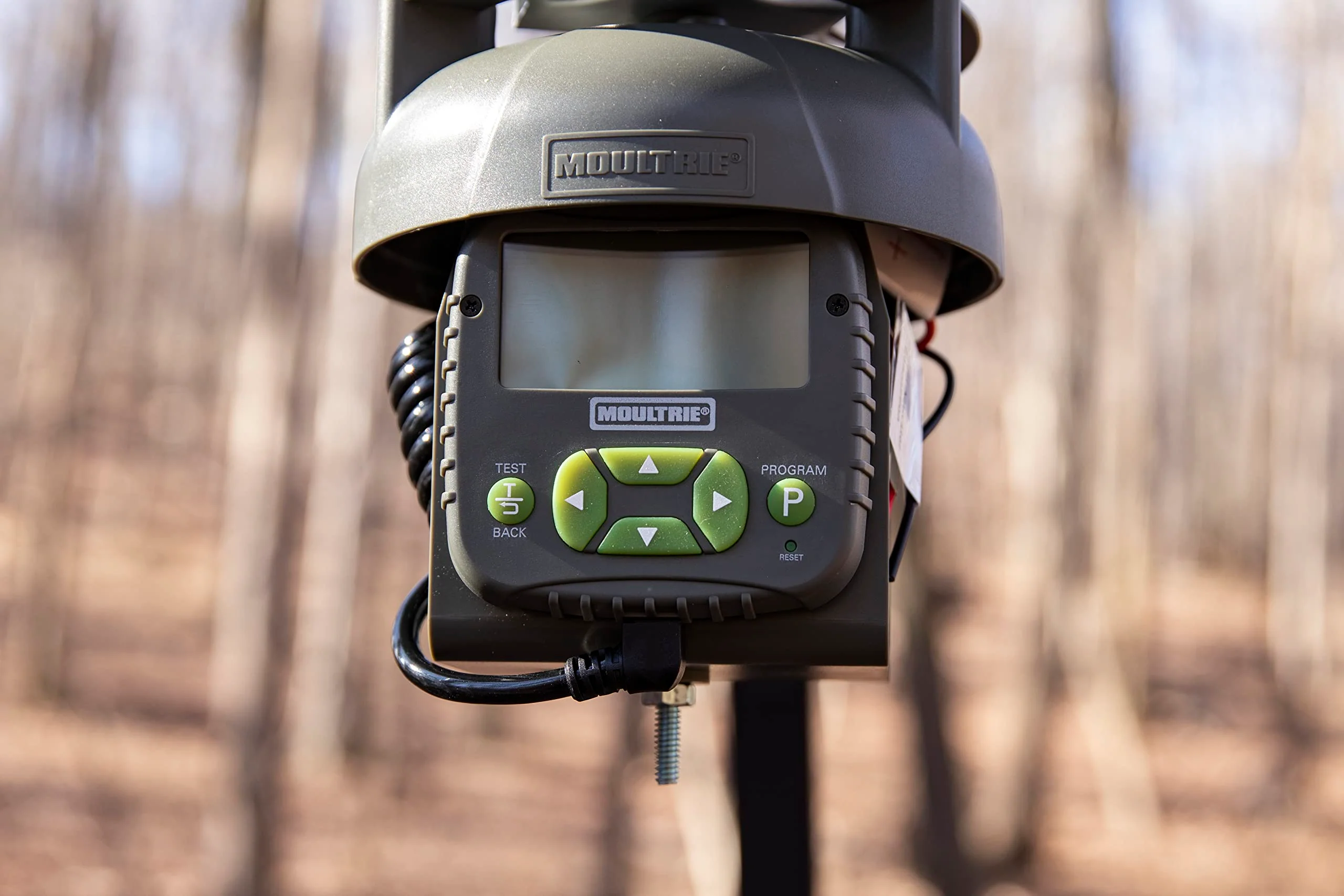 Moultrie 30-Gallon Deer Feeder Tripod with Quick-Lock & Digital Timer