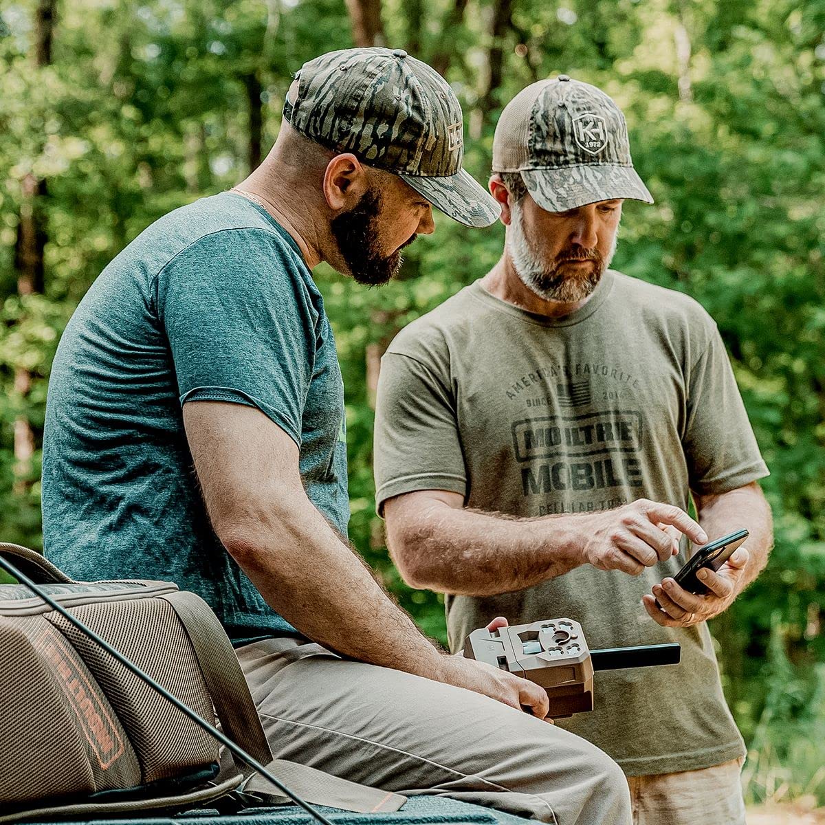 Moultrie Edge Cellular Trail Camera 2 Pack, 33MP Photos, HD Video, Auto Connect, Unlimited Cloud Storage, Enhanced Night Vision