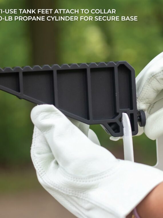 Mr. Heater Fuel Keg Refillable Propane Tank Kit with Stabilizing Feet & Refill Tap - Eco-Friendly Outdoor Use