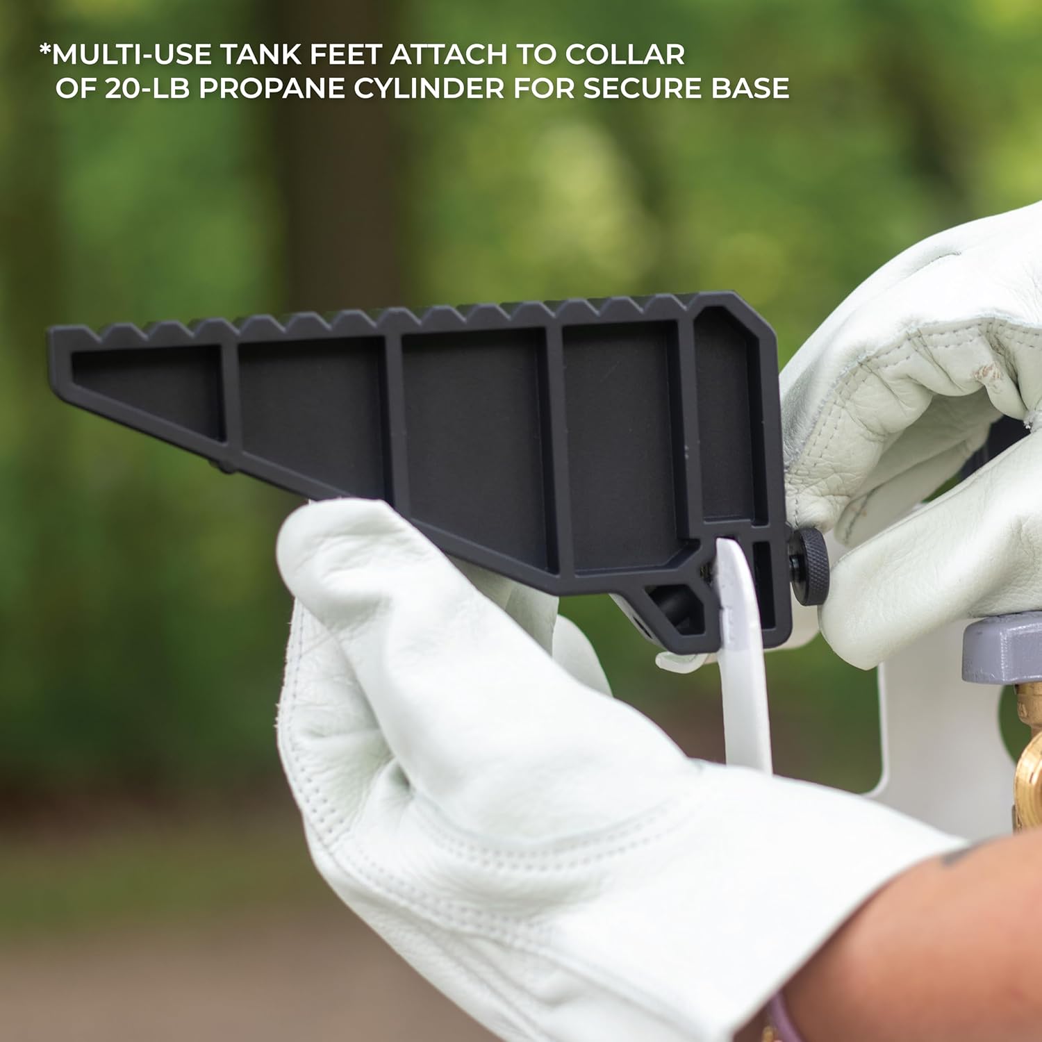 Mr. Heater Fuel Keg Refillable Propane Tank Kit with Stabilizing Feet & Refill Tap - Eco-Friendly Outdoor Use