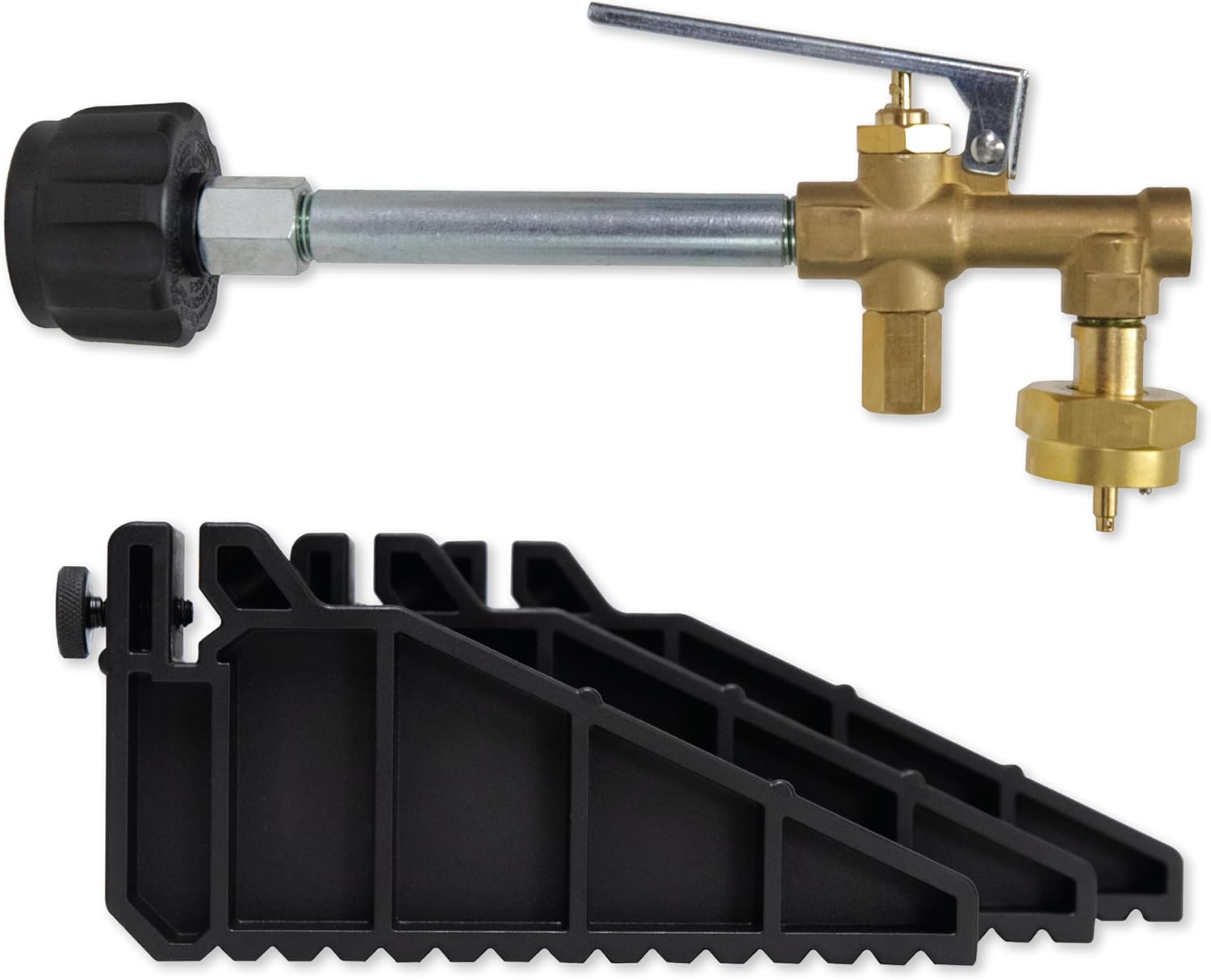 Mr. Heater Fuel Keg Refillable Propane Tank Kit with Stabilizing Feet & Refill Tap - Eco-Friendly Outdoor Use