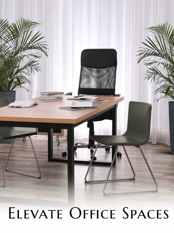 Mueller 27.5" M-Resin Tall Planter, 2-Piece Set, Modern Design, Outdoor/Indoor Use, Frost & Sun Resistant