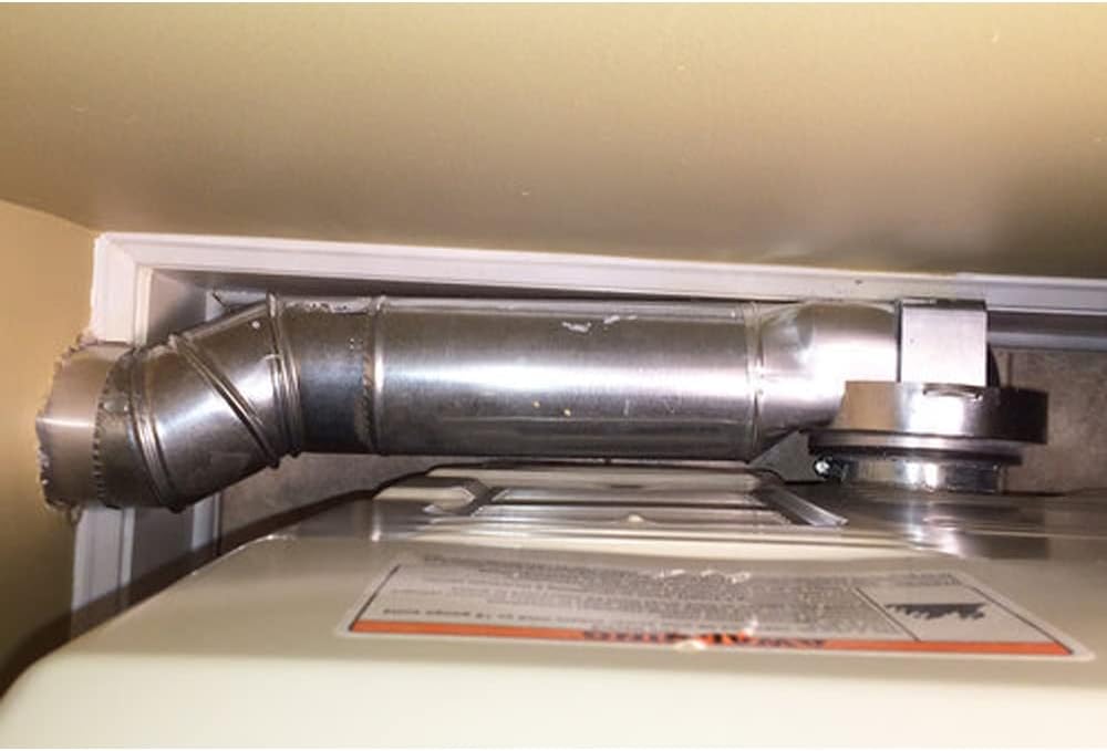 MV-90 Magnetic Dryer Vent Coupling with UL 2158A Dryerflex Hose - Efficient 90° Venting Solution