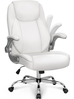 NEO CHAIR Ergonomic Executive Office Chair, PU Leather, Adjustable Armrests, Tilt Lock, 360° Swivel, Sturdy Metal Base