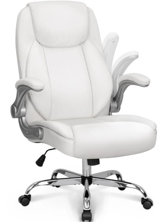 NEO CHAIR Ergonomic Executive Office Chair, PU Leather, Adjustable Armrests, Tilt Lock, 360° Swivel, Sturdy Metal Base