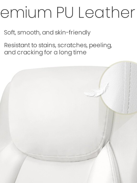 NEO CHAIR Ergonomic Executive Office Chair, PU Leather, Adjustable Armrests, Tilt Lock, 360° Swivel, Sturdy Metal Base