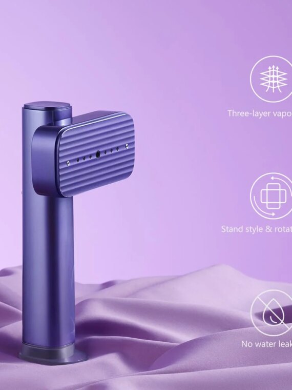 Nesmar G5 2-in-1 Professional Handheld Steamer, 1200W, Compact, 10-Min Steam, Rotating Head, Ideal for Home & Travel