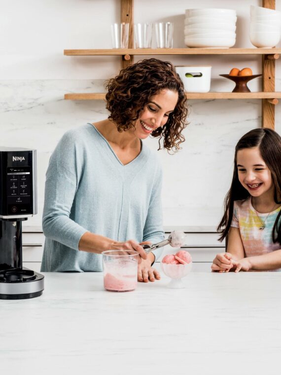 Ninja CREAMi Ice Cream Maker, Silver - Transforms Frozen Bases into Smooth Desserts with Creamify Technology