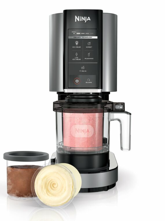Ninja CREAMi NC300 Ice Cream Maker with 5 One-Touch Programs, Creamify™ Technology, and Customizable Treat Options