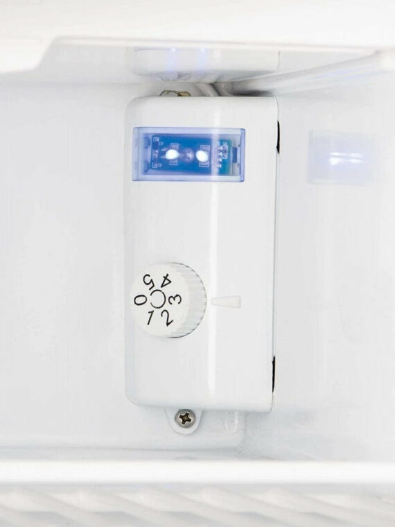 Norcold NR751SS Stainless Steel Refrigerator, Multi-Voltage (120AC/220AC, 12DC/24DC), Built-in Self Venting