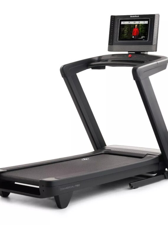 NordicTrack Commercial 1750 Treadmill, 14" Touchscreen, iFit, Incline/Decline, Runner's Flex, SpaceSaver Design