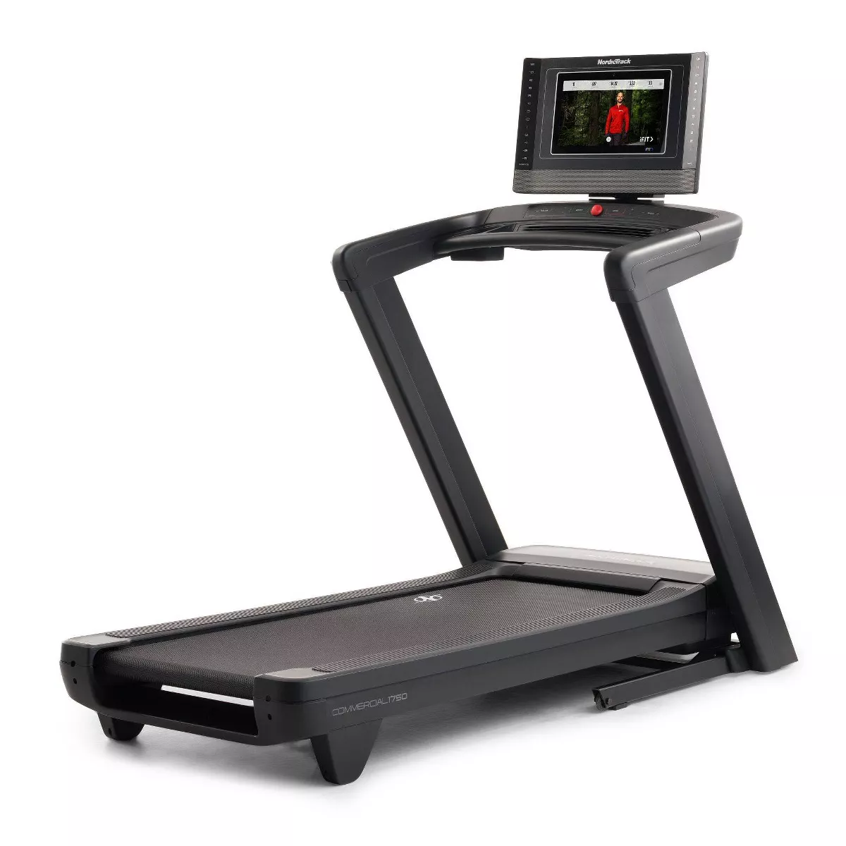NordicTrack Commercial 1750 Treadmill, 14" Touchscreen, iFit, Incline/Decline, Runner's Flex, SpaceSaver Design