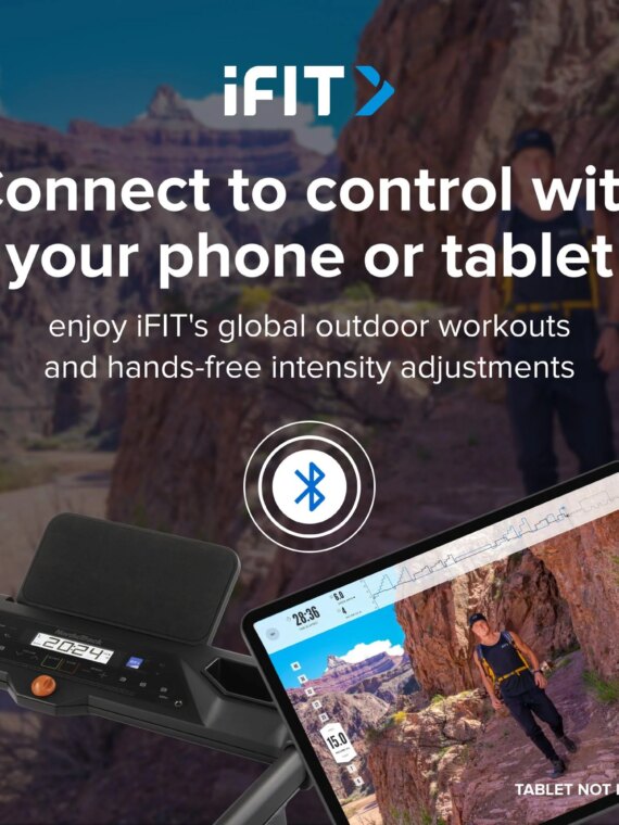 NordicTrack T5 Treadmill with Incline, iFIT Interactive Coaching, Lifetime Frame & Motor Coverage