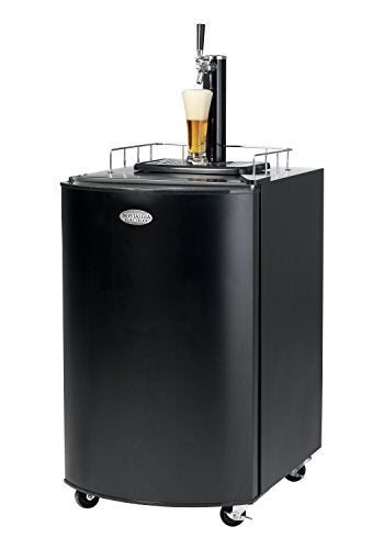 Nostalgia KRS2100 5.1 Cu Ft Kegerator Dispenser with Double Tap & CO2 Tank