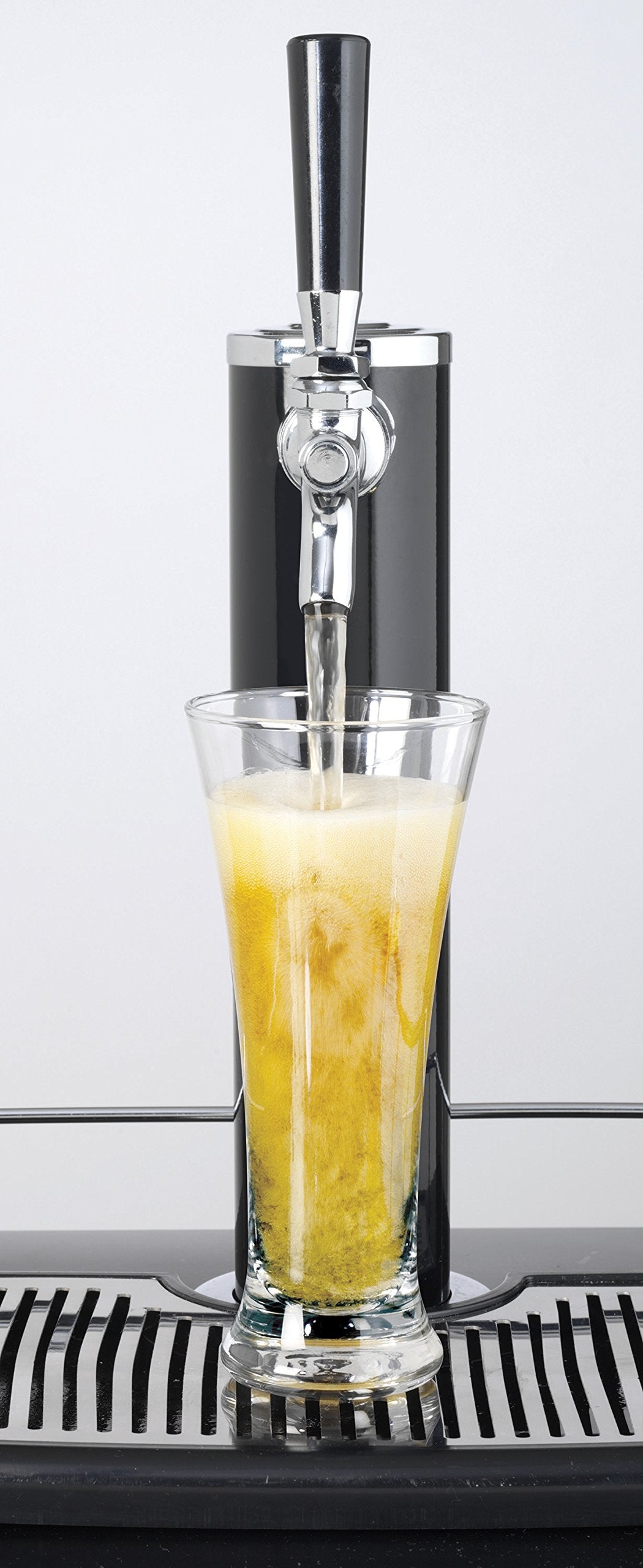 Nostalgia KRS2100 5.1 Cu Ft Kegerator Dispenser with Double Tap & CO2 Tank