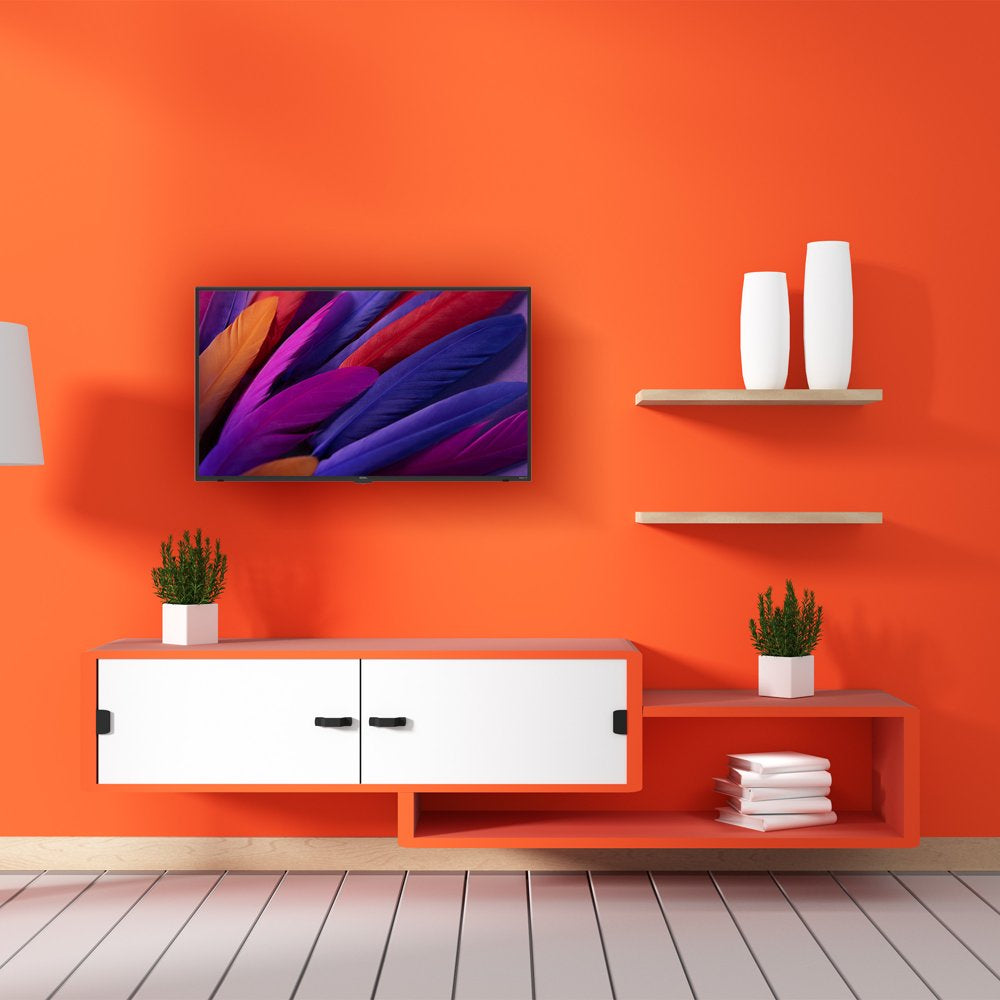 onn. 50" 4K UHD LED Roku Smart TV, HDR, 60Hz, Streaming Compatible, VESA Mount, 3 HDMI Ports