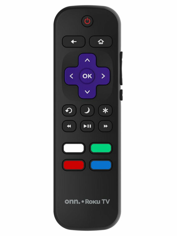 onn. 50" 4K UHD LED Roku Smart TV, HDR, 60Hz, Streaming Compatible, VESA Mount, 3 HDMI Ports