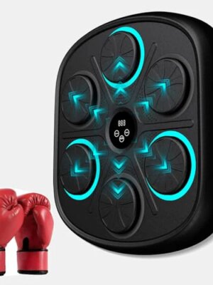 OurStarry Smart Music Boxing Machine with LED Lights & Touch Screen for All Ages