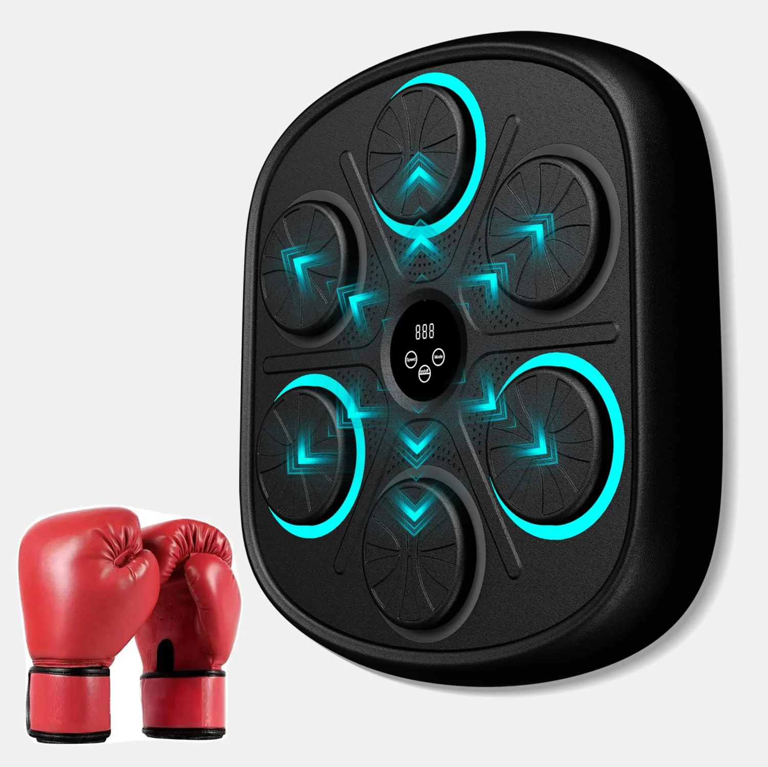 OurStarry Smart Music Boxing Machine with LED Lights & Touch Screen for All Ages