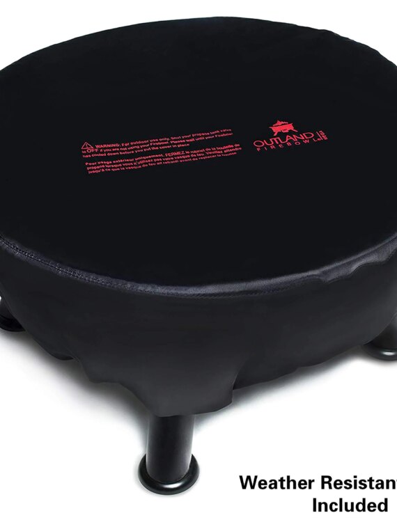 Outland Living 883 Mega Propane Gas Fire Pit - 58,000 BTU, Portable, No Assembly, CSA Approved, 24" Diameter