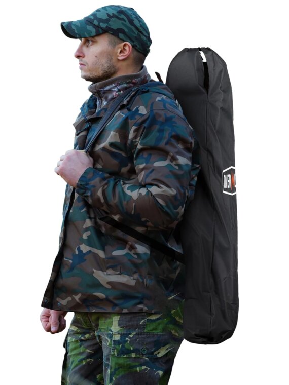 Overmont Oversized Folding Camping Chair 2-Pack, 450 lbs Capacity, with Cooler Bag & Cup Holder, Portable & Durable 600D Fabric