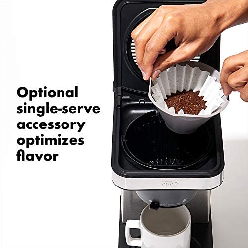 OXO Brew 8-Cup Coffee Maker, SCA Certified, Stainless Steel, Thermal Carafe, Precision Temperature Control