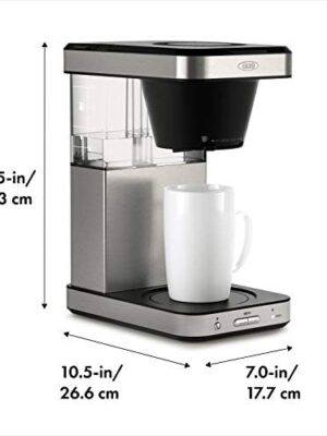 OXO Brew 8-Cup Coffee Maker, SCA Certified, Stainless Steel, Thermal Carafe, Precision Temperature Control