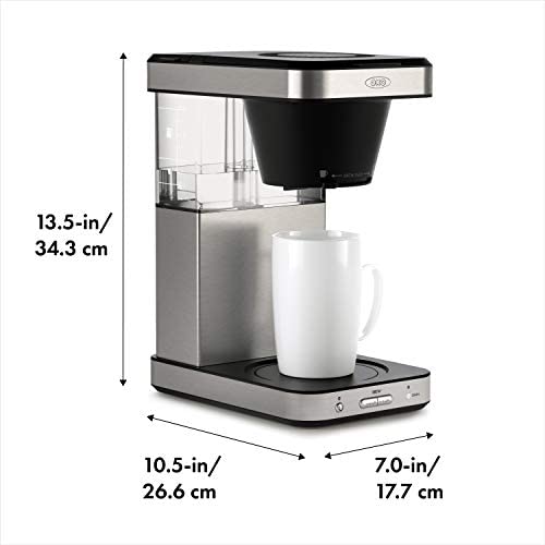 OXO Brew 8-Cup Coffee Maker, SCA Certified, Stainless Steel, Thermal Carafe, Precision Temperature Control