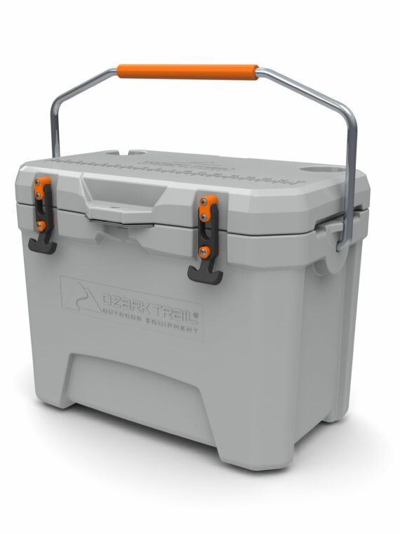 Ozark Trail 26-Quart High-Performance Cooler, Bear-Resistant, UV-Resistant, with Bottle Opener, 5-Year Warranty