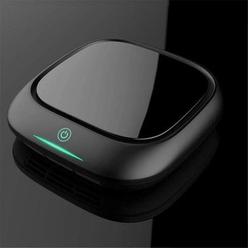 PBQWER Intelligent Car Humidifier & Anion Air Purifier - Black, Aromatherapy & Freshening Filter
