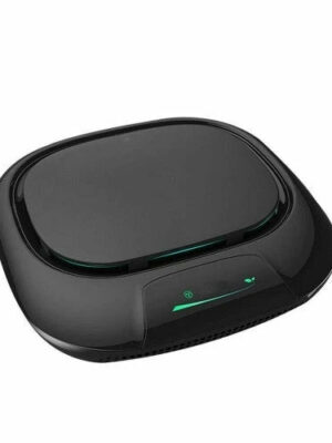 PBQWER Intelligent Car Humidifier & Anion Air Purifier - Black, Aromatherapy & Freshening Filter