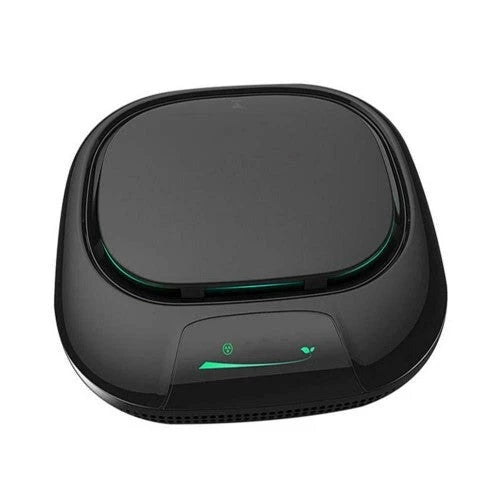 PBQWER Intelligent Car Humidifier & Anion Air Purifier - Black, Aromatherapy & Freshening Filter