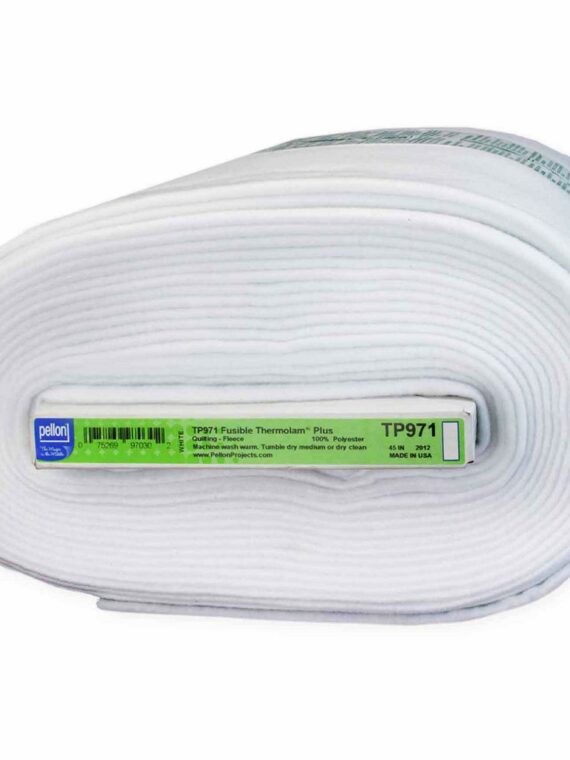 Pellon TP971F Craft Fleece Batting, 45"x10 Yards, White, 100% Polyester, Extra-Lofty, Fusible, Ideal for Quilting & Crafts