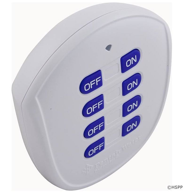 Pentair QuickTouch II Wireless Remote Kit 521209 - Water-Resistant, Large Buttons, Long Range, LED Signal