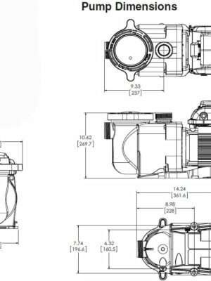 Pentair SuperFlo VS Variable Speed Pool Pump, 1.5 HP, Energy Star Certified, 230V, Tan, Ultra-Quiet, Efficient, Easy Programming