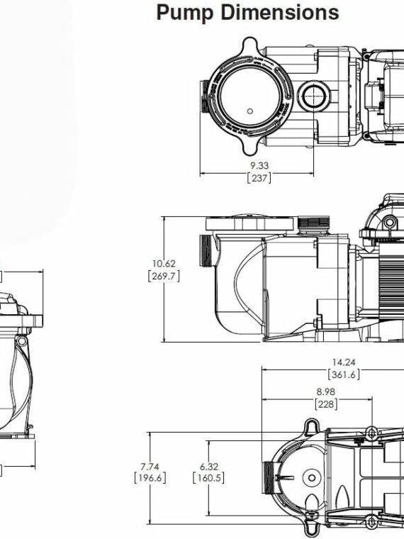 Pentair SuperFlo VS Variable Speed Pool Pump, 1.5 HP, Energy Star Certified, 230V, Tan, Ultra-Quiet, Efficient, Easy Programming