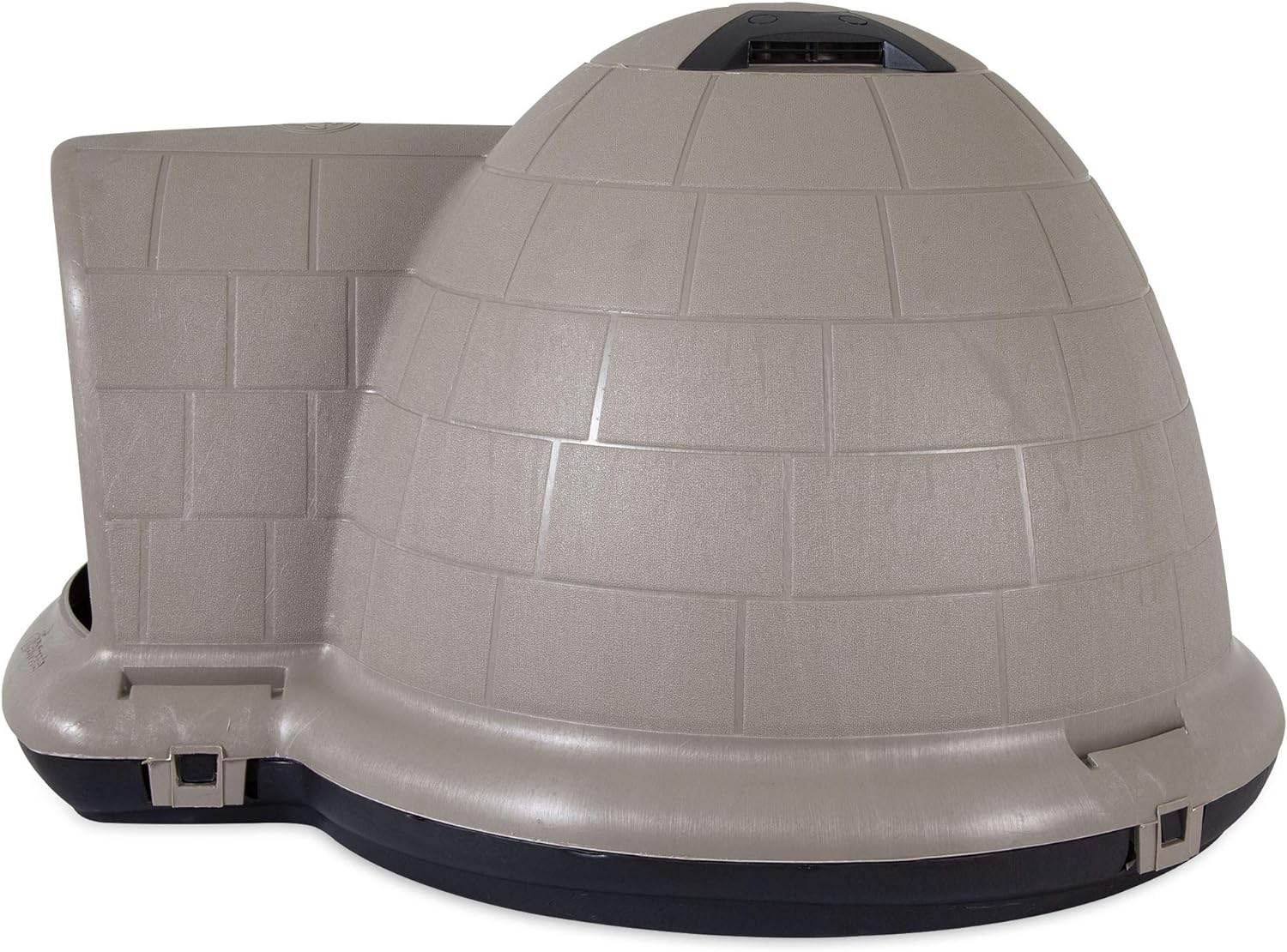 Petmate Indigo Igloo Dog House XL - All-Weather Insulated Shelter, Eco-Friendly, for 90-125 lbs Pets, Made in USA