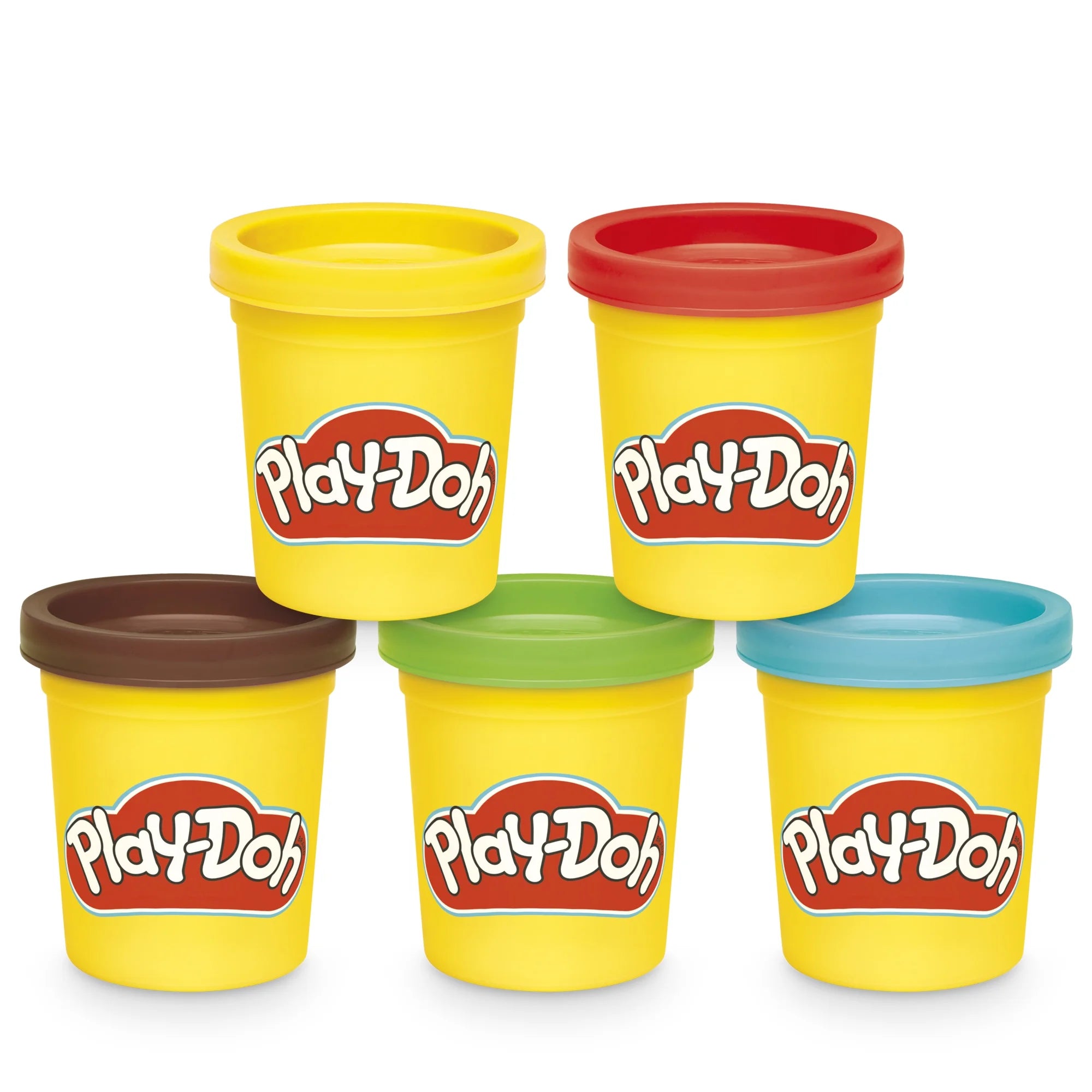 Play-Doh Kitchen Creations Busy Chef's Restaurant Set, 5 Colors, Interactive Playset for Kids