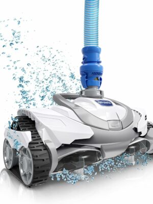 Polaris MAXX Suction-Side Pool Cleaner, Smart Navigation, Energy Efficient, In-Ground Compatible, White