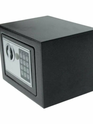 Portable Carbon Steel Digital Safe – Small, Heavy Duty, Locking Security Box for Home