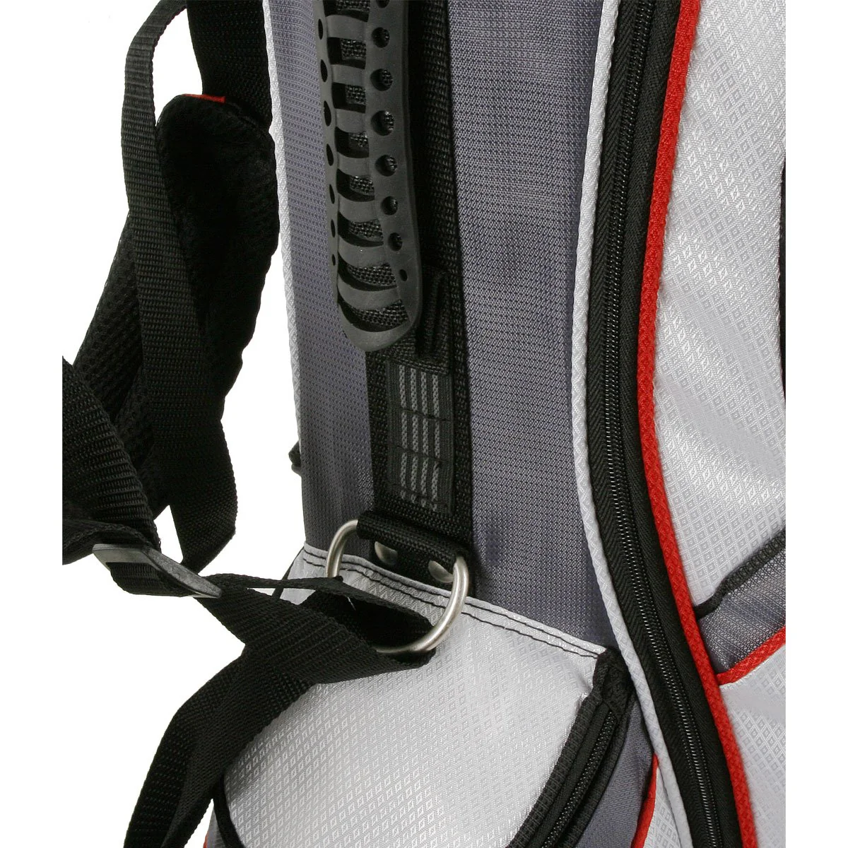 PowerBilt Dunes 14-Way Golf Stand Bag, Black/Blue, Lightweight with 5 Pockets, Double Strap, Durable Nylon