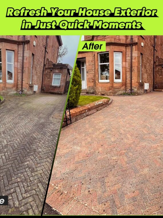 PowRyte Electric Pressure Washer 3800 PSI 2.4 GPM with Foam Lance and 4 Nozzles