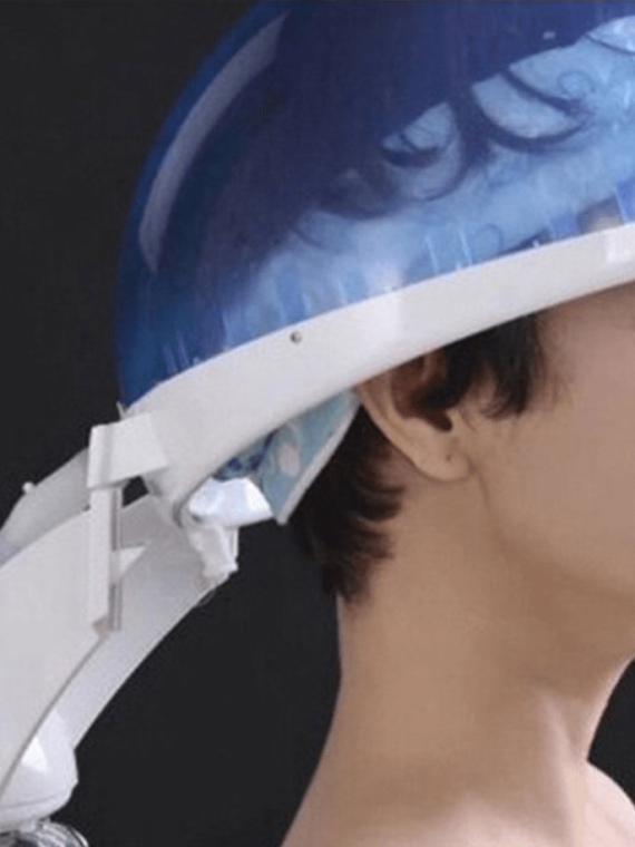 Premium Hair Steamer Heating Dryer Cap with Auto Shut-Off and 45-Minute Steam, Portable Design for Deep Conditioning