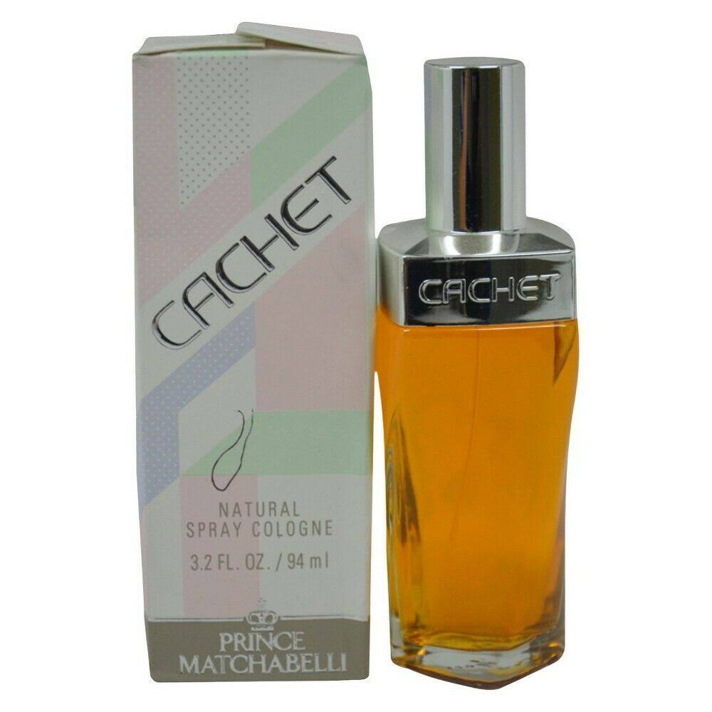 Prince Matchabelli Cachet Women's Cologne Spray, 3.2 oz - Woody Floral Fragrance