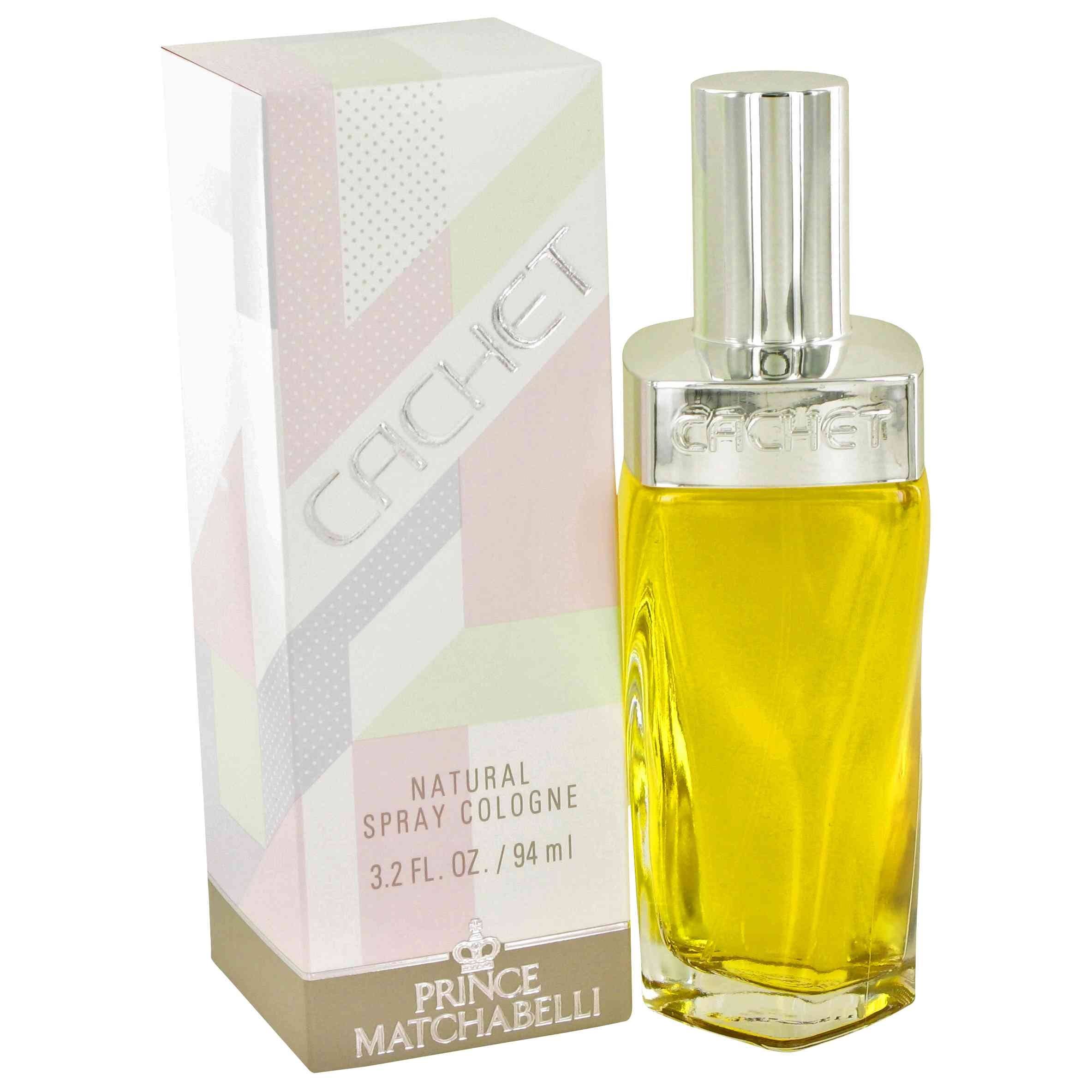 Prince Matchabelli Cachet Women's Cologne Spray, 3.2 oz - Woody Floral Fragrance
