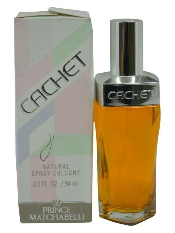 Prince Matchabelli Cachet Women's Cologne Spray, 3.2 oz - Woody Floral Fragrance