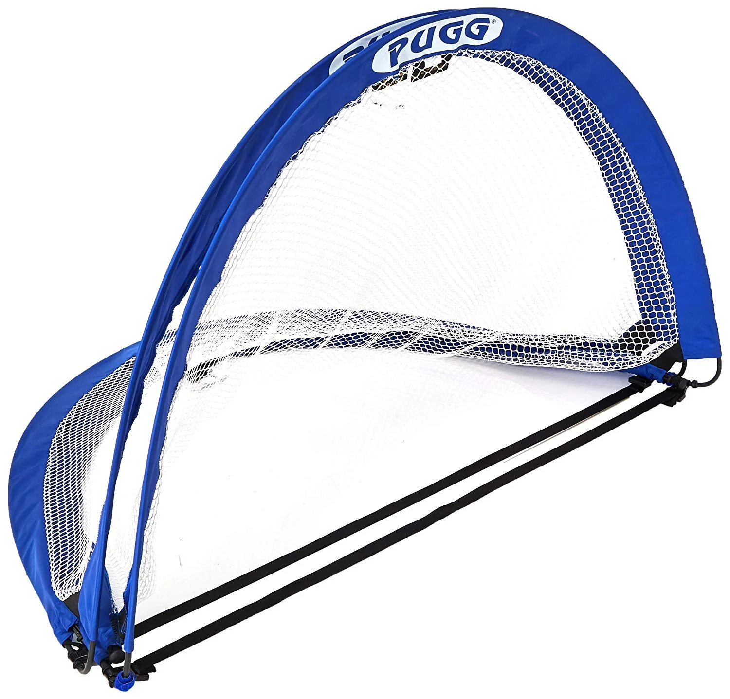 PUGG 4ft Pop-Up Soccer Goal Set - Portable Training Net with Carry Bag & Pegs