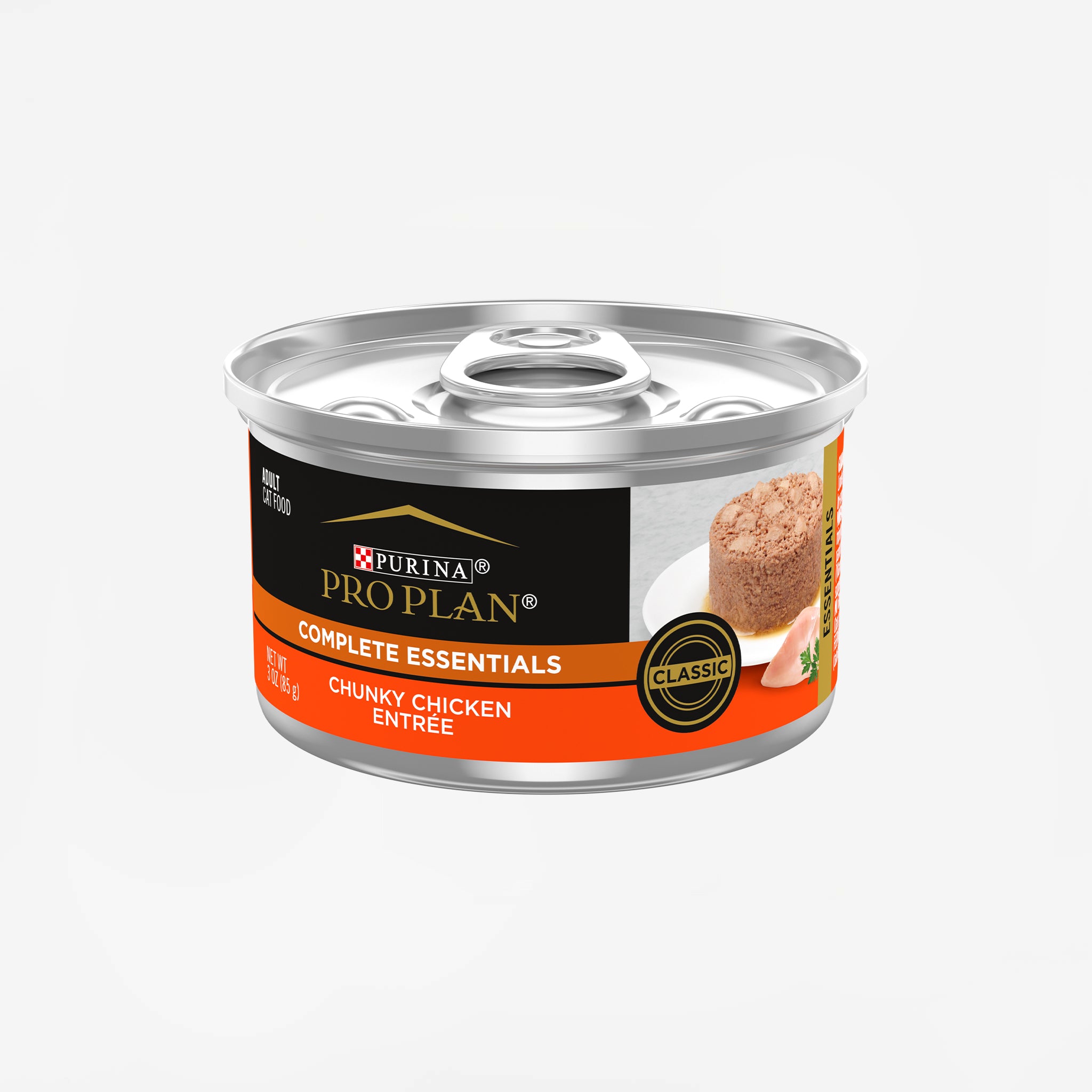 Purina Pro Plan Adult Wet Cat Food, Chunky Chicken Entrée, High-Quality Nutrition, 25 Essential Nutrients