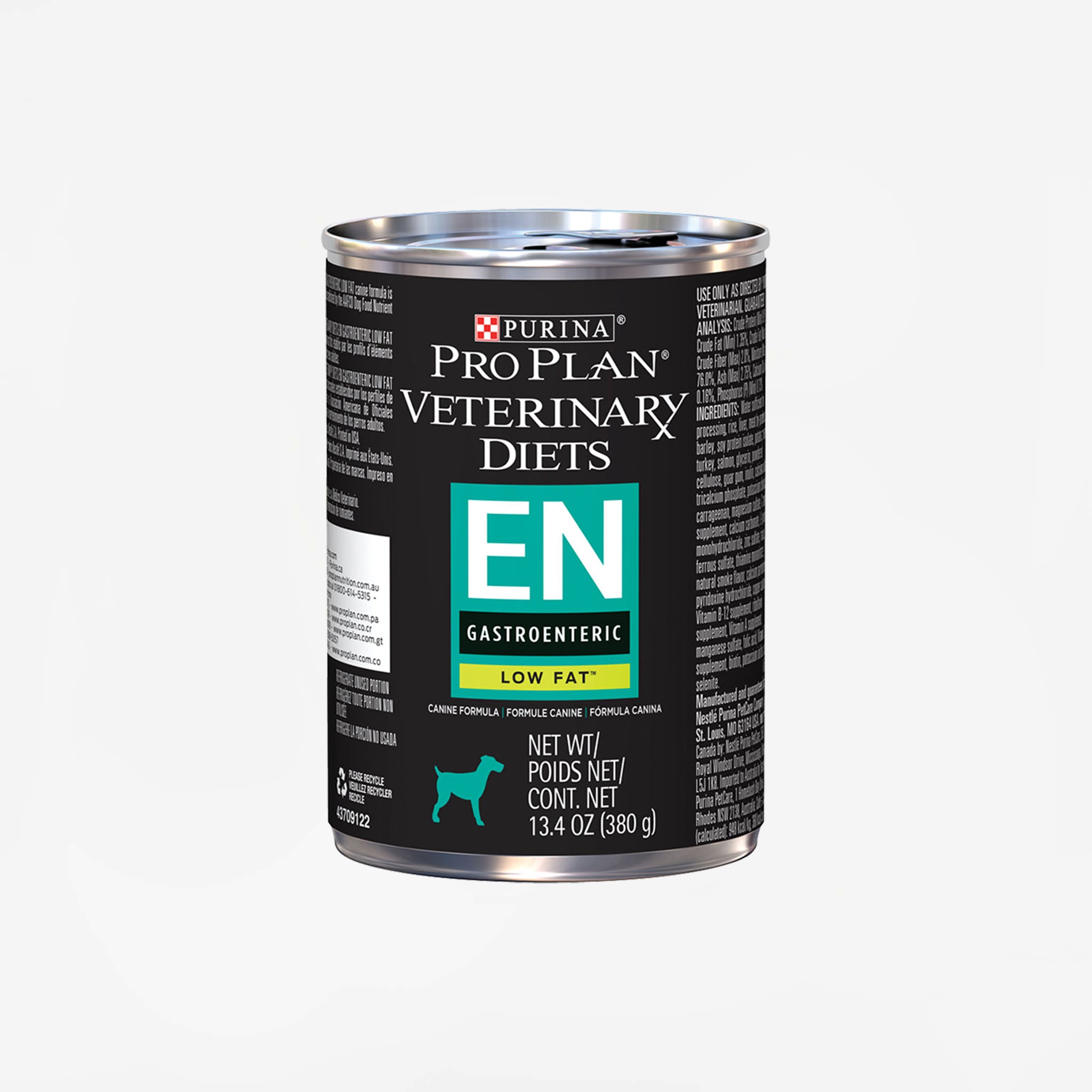 Purina Pro Plan EN Gastroenteric Low Fat Dog Food - Veterinary Diet, Digestive Health, Prebiotic Fiber
